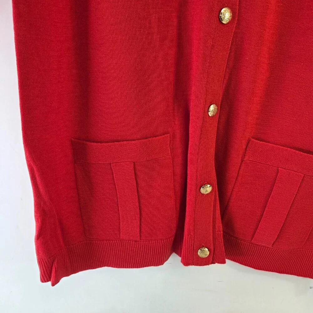 Banana Republic Womens V-Neck Cardigan Sweater Bundle XL Red Grey Black NWT - Picture 7 of 8